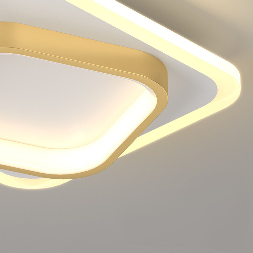 Gold Square LED Panel