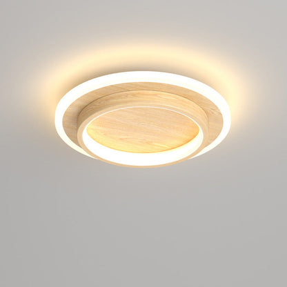 Round Metal & Acrylic Ceiling Light