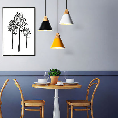 Nordic Wood Pendant Light