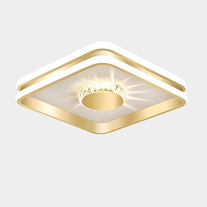 Crystal Luxe Hallway Light