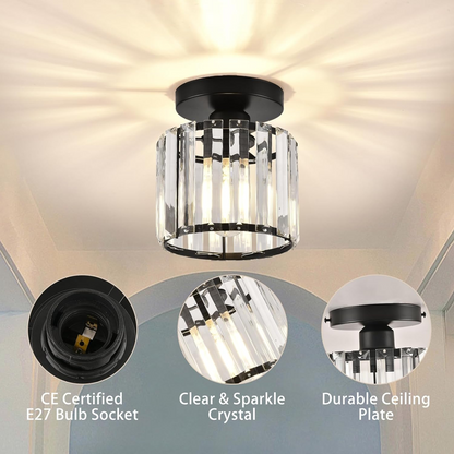 Halo Crystal Flush Light