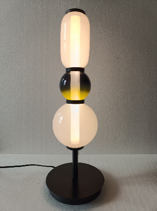 Designer Floor Lamp with Color Details