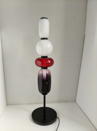 Designer Floor Lamp with Color Details