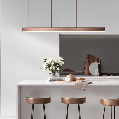 Modern Linear LED Pendant Light