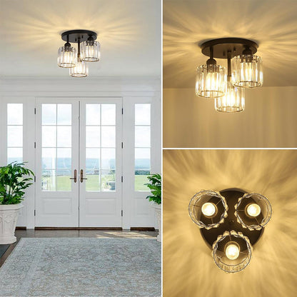 Elegant Bedroom Crystal Light