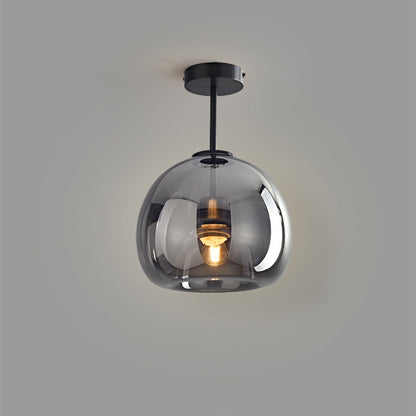 Retro Glass Shade Ceiling Light