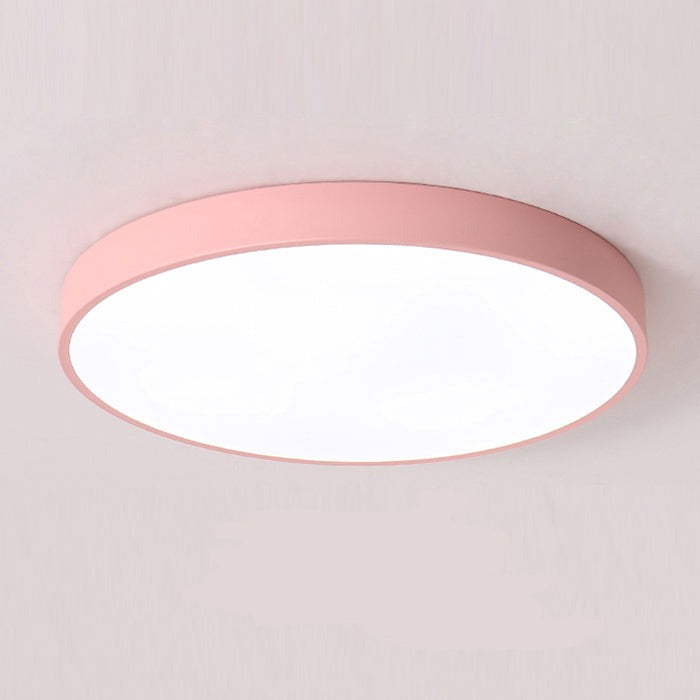 Round LED Ceiling Light Flat Design