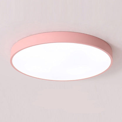Round LED Ceiling Light Flat Design