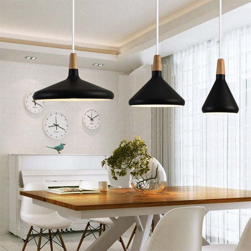 Macaron Wooden Pendant Light