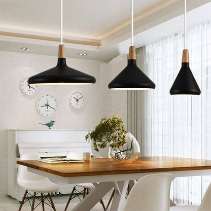 Macaron Wooden Pendant Light