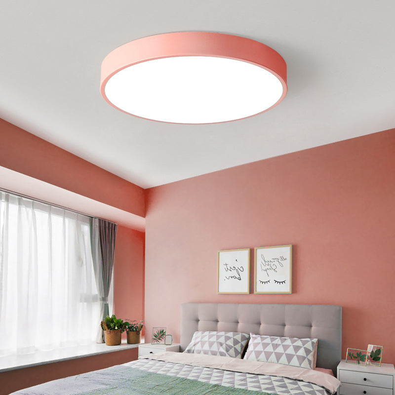 Round LED Ceiling Light Flat Design