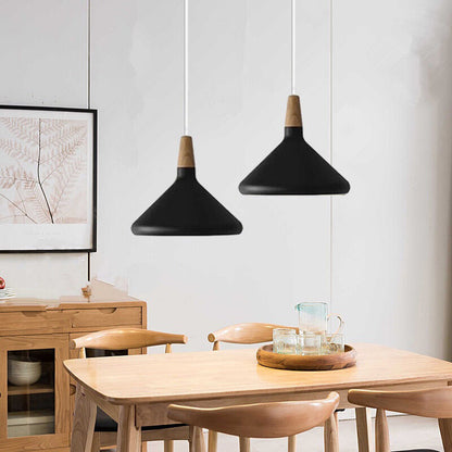 Macaron Wooden Pendant Light