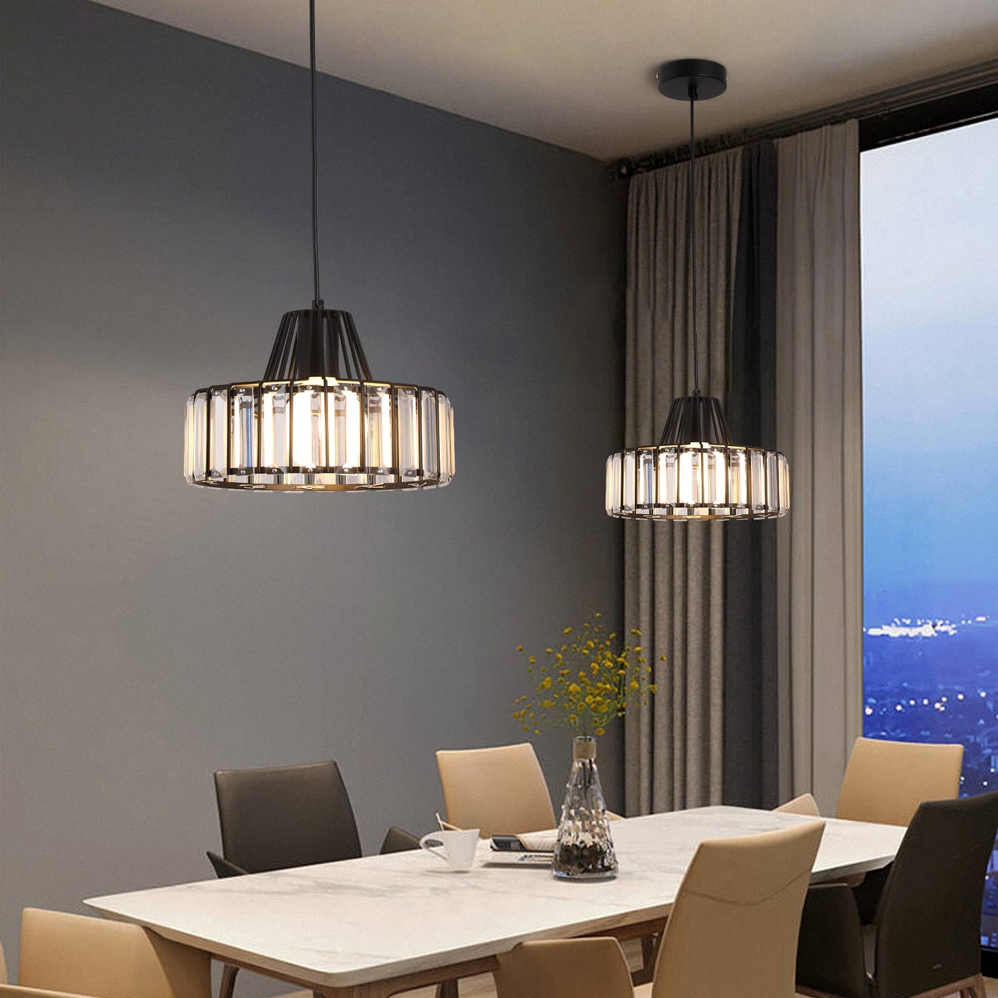 Luxury Crystal Drop Light