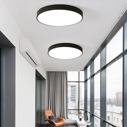 Round LED Ceiling Light Flat Design