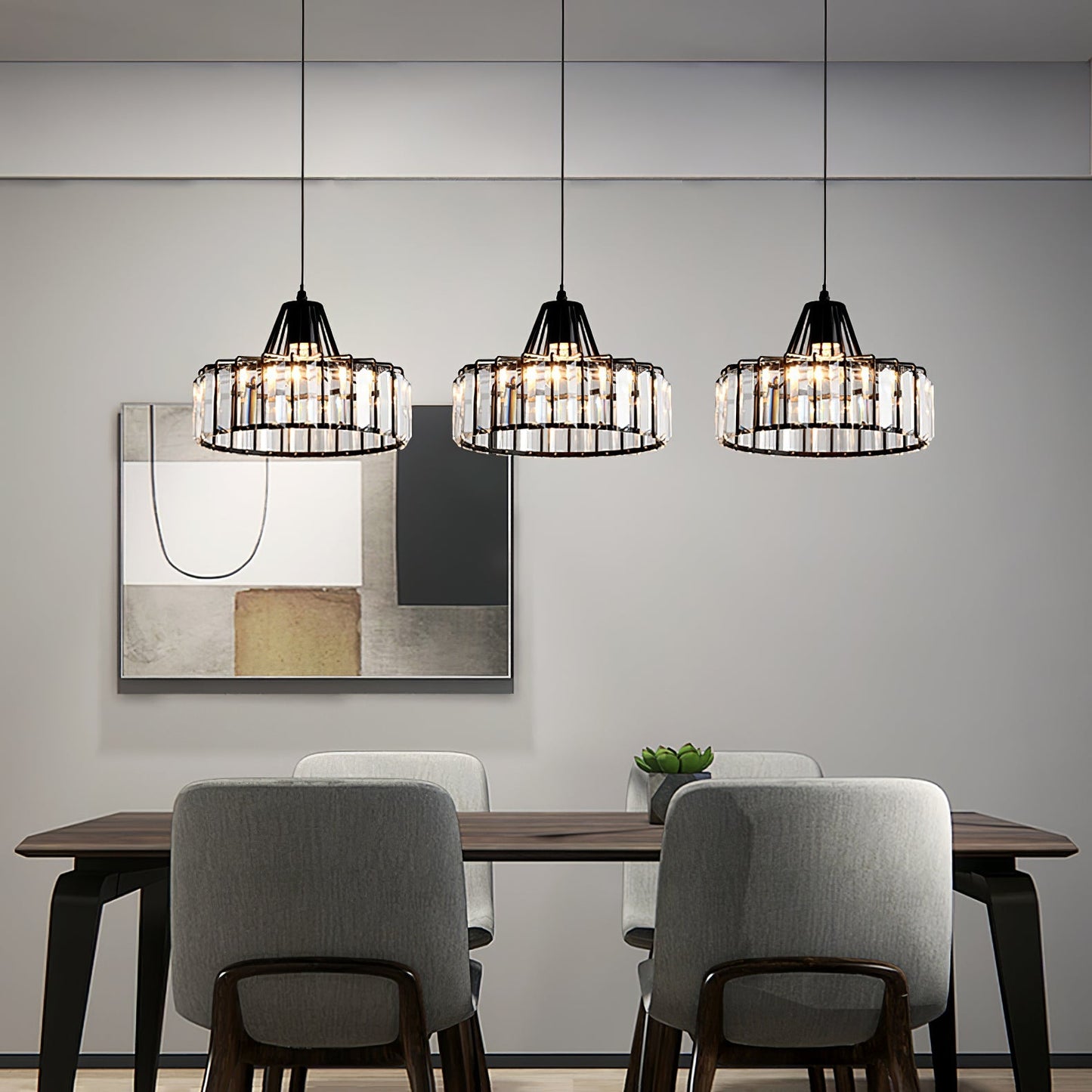 Luxury Crystal Drop Light