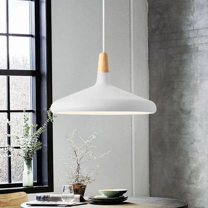Macaron Wooden Pendant Light
