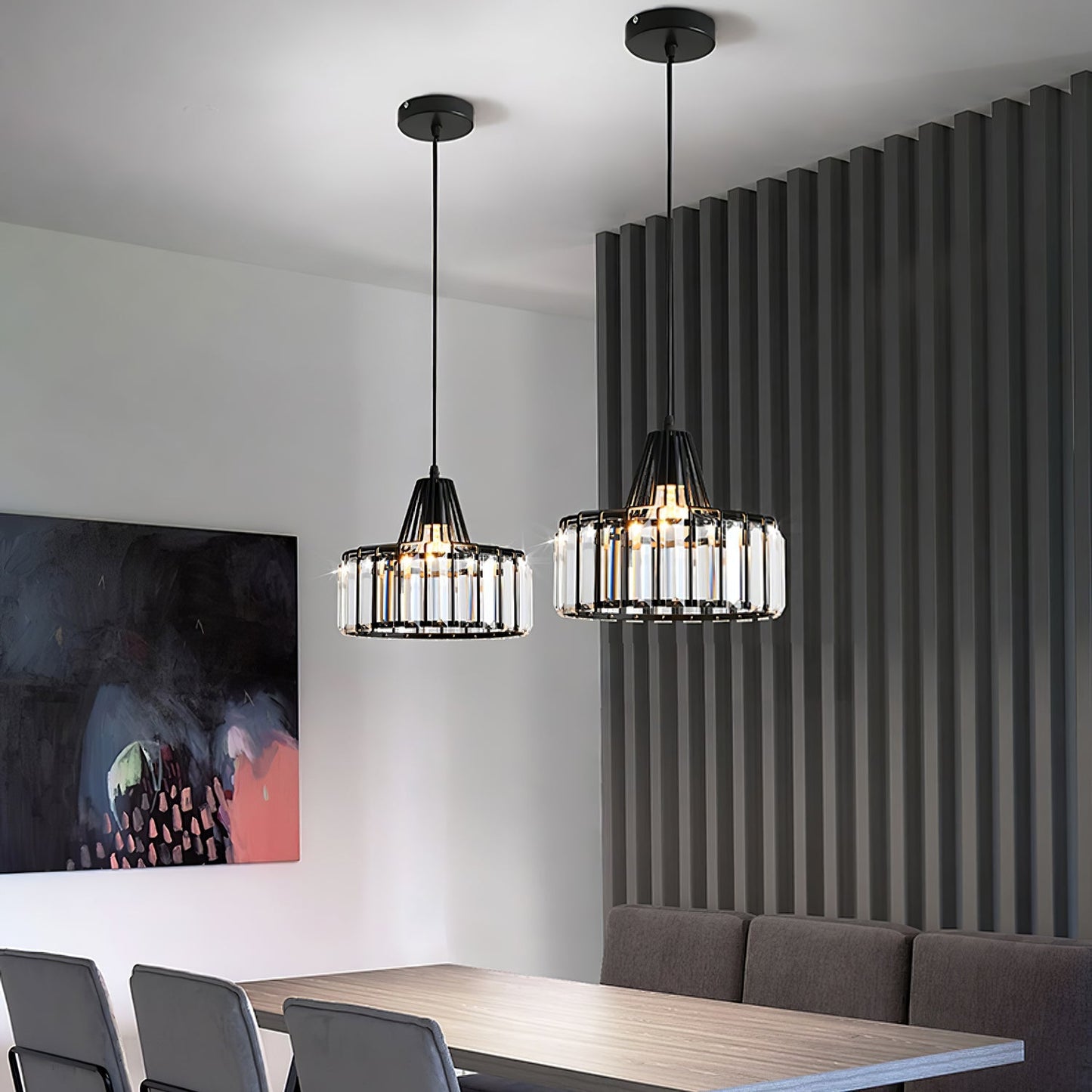 Luxury Crystal Drop Light