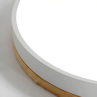 Wooden Round Ceiling Light