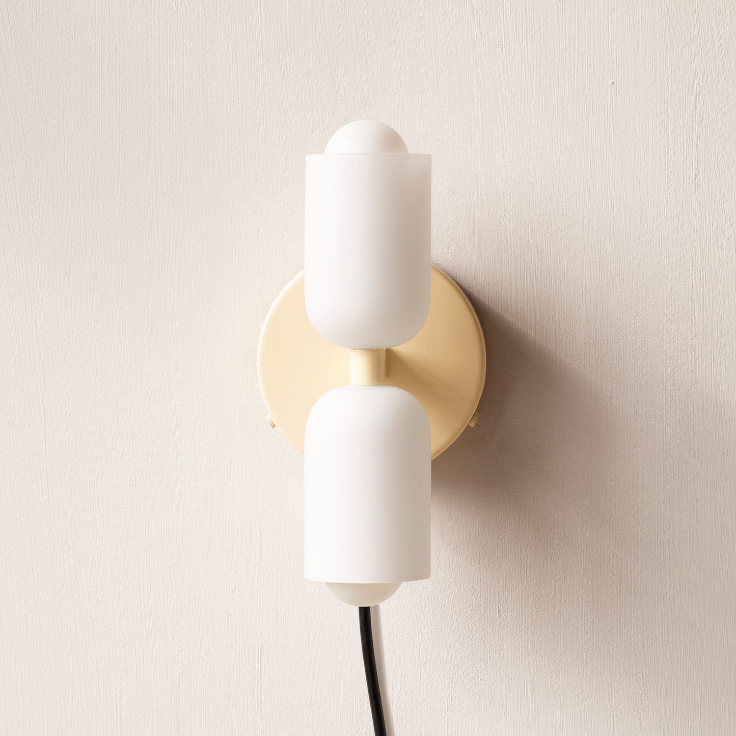 Modern Twin Head Wall Sconce