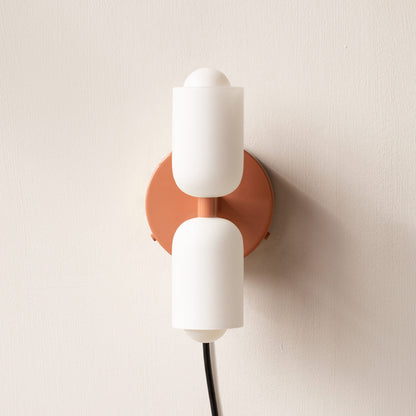 Modern Twin Head Wall Sconce