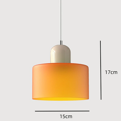 Sleek Glass Pendant Light