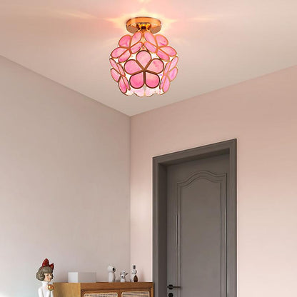 Glass Hallway Light