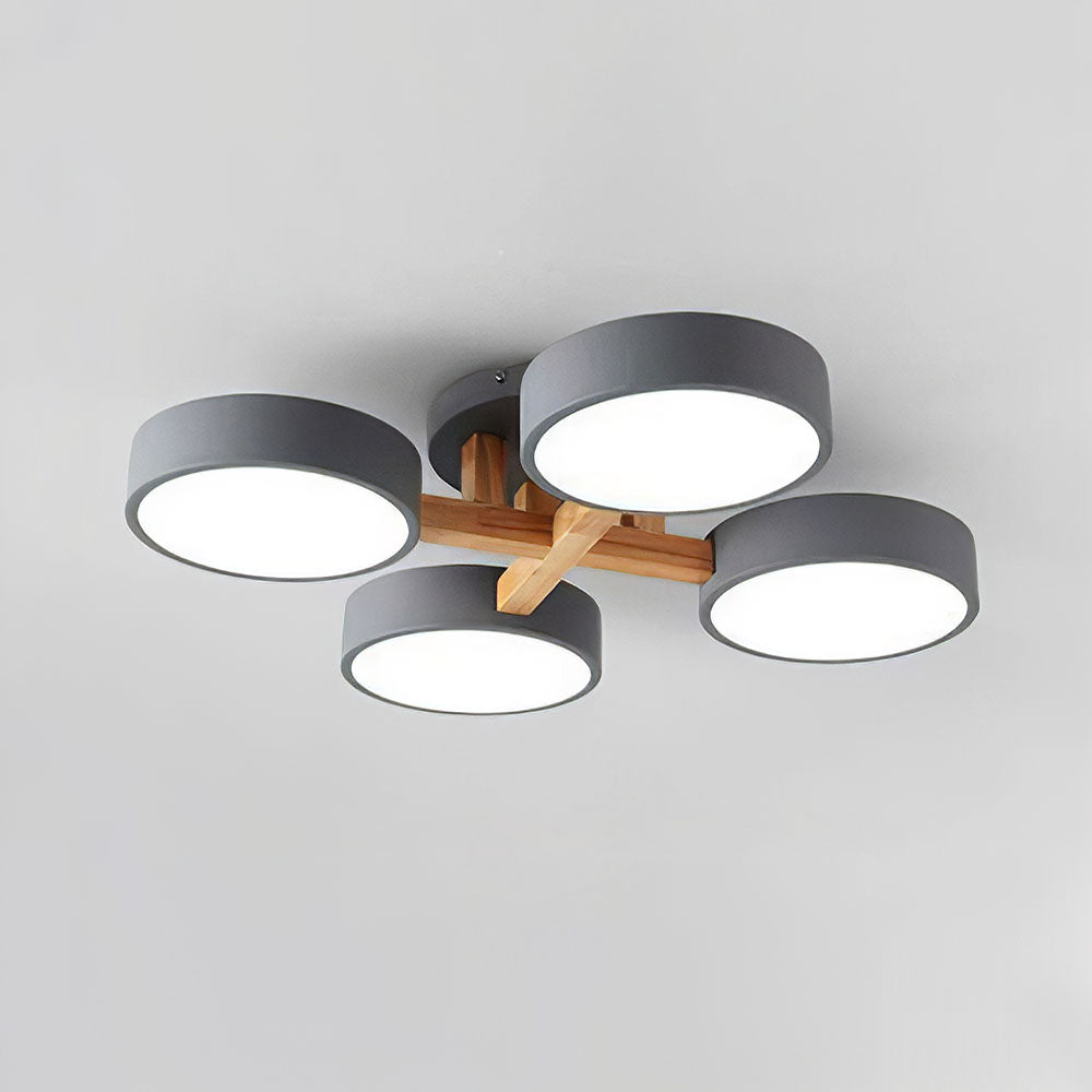 Modern Flush Bedroom Lamp