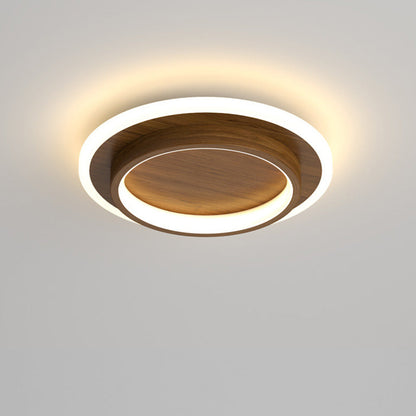 Round Metal & Acrylic Ceiling Light