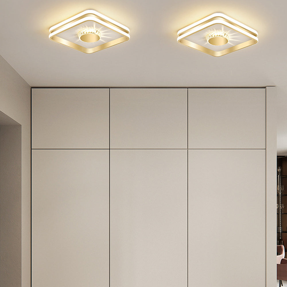 Crystal Luxe Hallway Light
