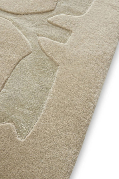 Bordeaux wool rug for living room elegant