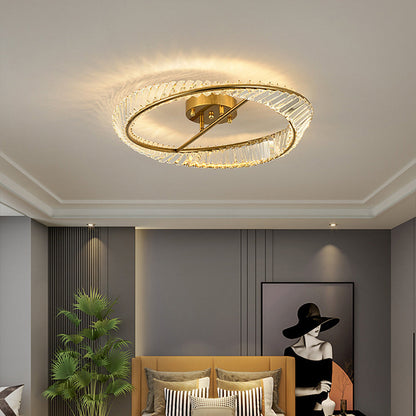 Crystal Glow Ceiling Light
