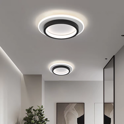 Round Metal & Acrylic Ceiling Light