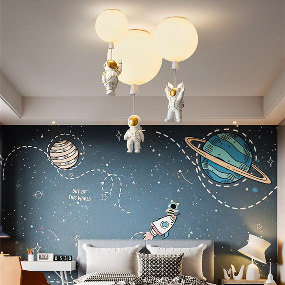 Astronauten-Pendelleuchte Für Stilvolle Dekoration-Aster Selection