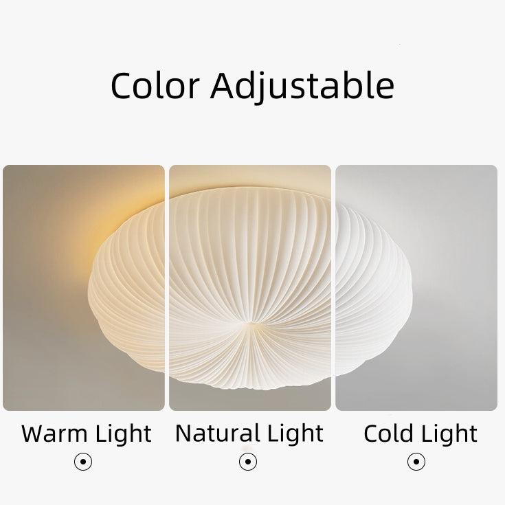 Modern Pumpkin Ceiling Light