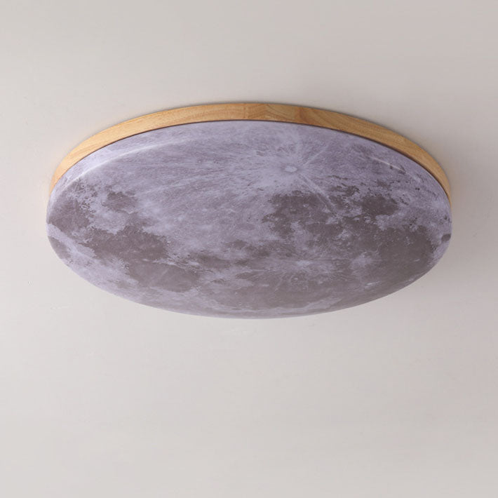 Minimalist Moon Ceiling Light