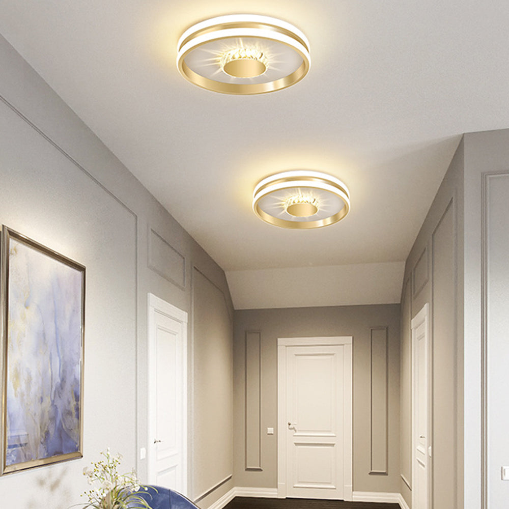 Crystal Luxe Hallway Light