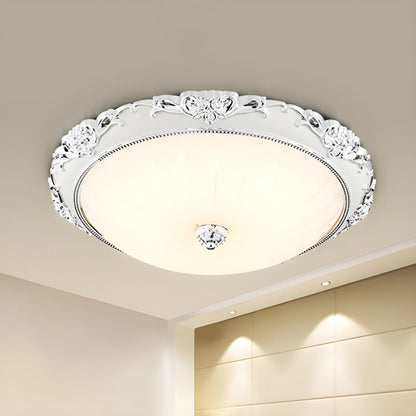 Flush Dome Ceiling Light