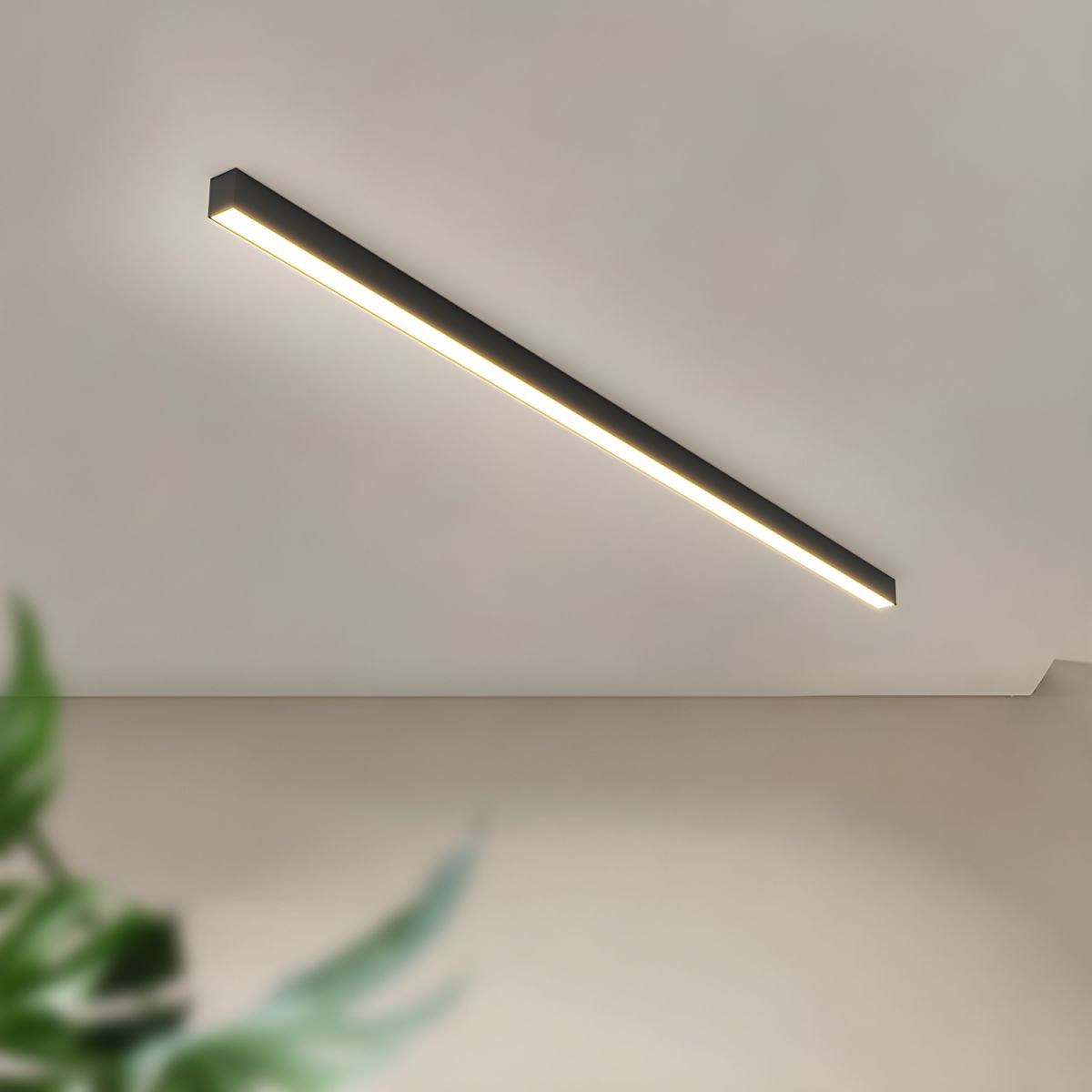 Minimalist Linear LED Ceiling Light