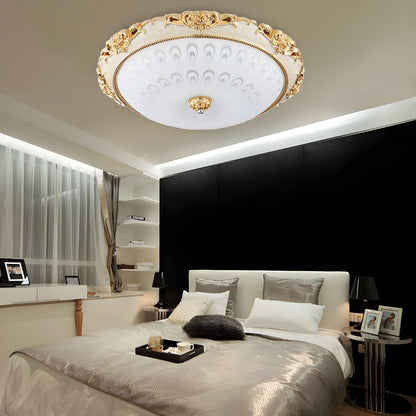 Flush Dome Ceiling Light