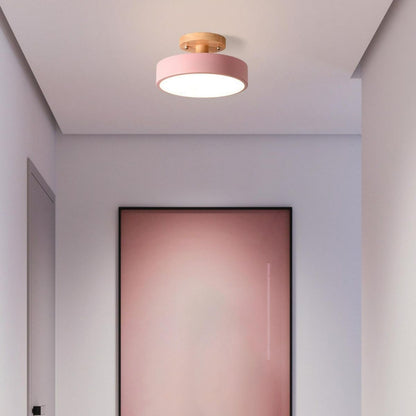 Round Iron LED Ceiling Light