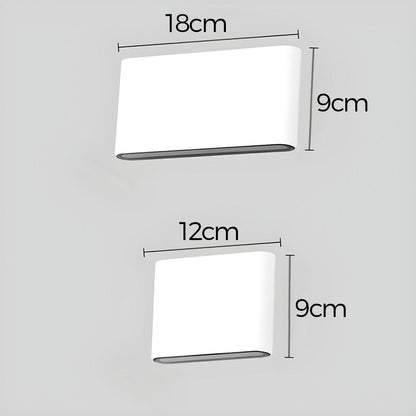 Modern Waterproof Up Down Outdoor Light
