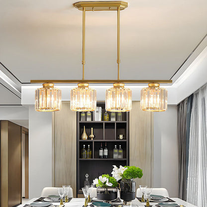 Vintage Glass Pendant Lamp