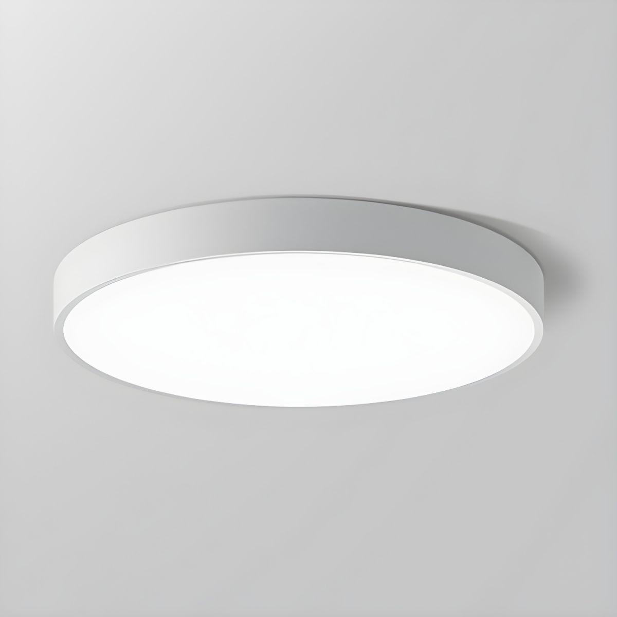 Round LED Ceiling Light Flat Design