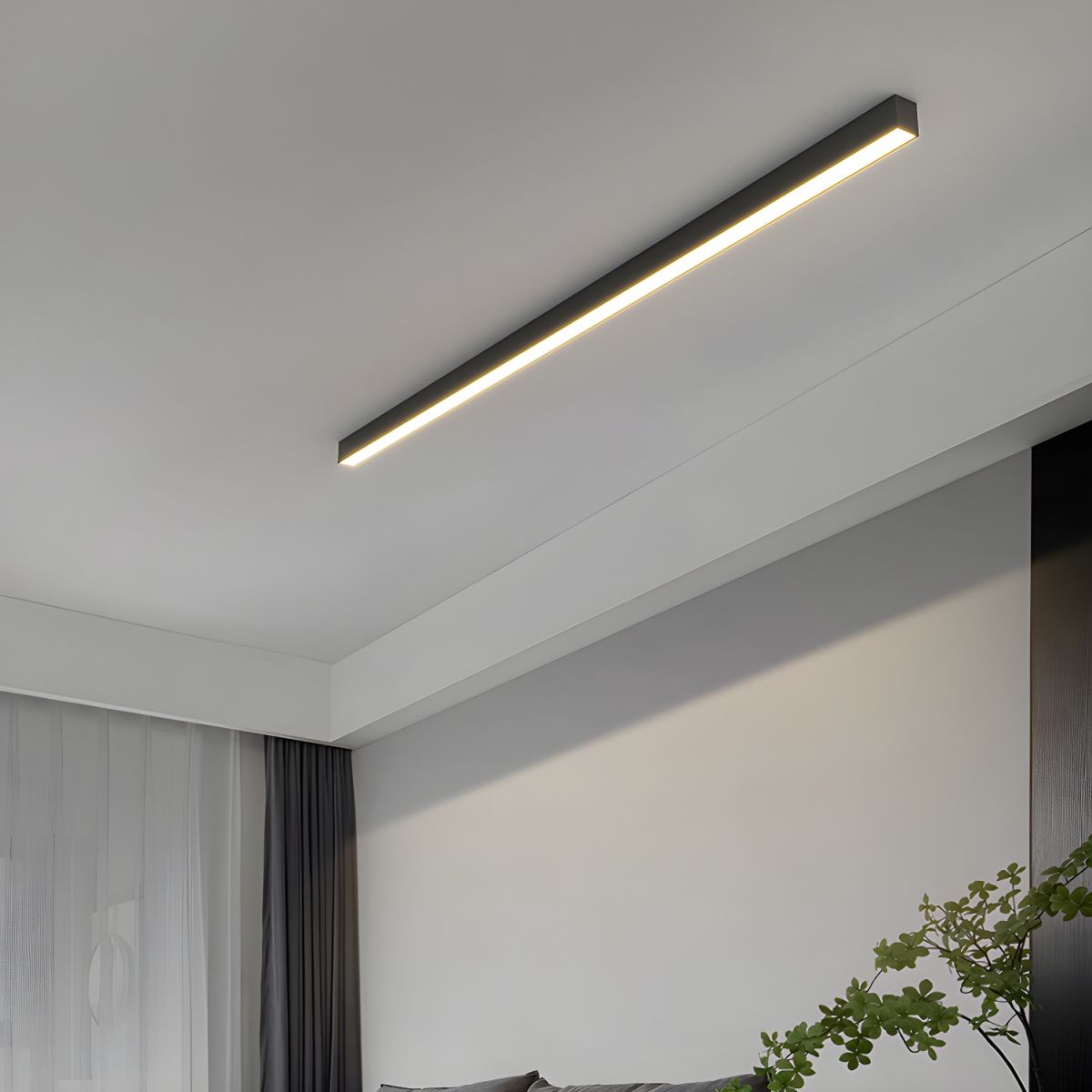 Minimalist Linear LED Ceiling Light