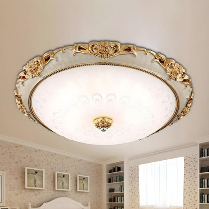 Flush Dome Ceiling Light