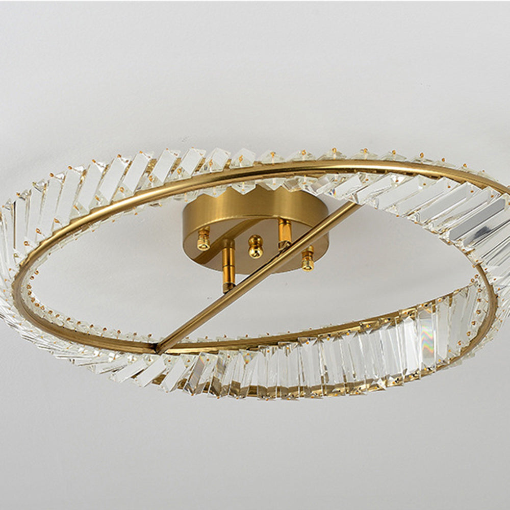 Crystal Glow Ceiling Light