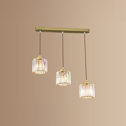 Multi-Light Crystal Island Pendant