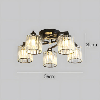 Modern Glam Ceiling Fixture