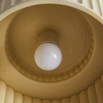 Vintage Fabric Drum Ceiling Lamp