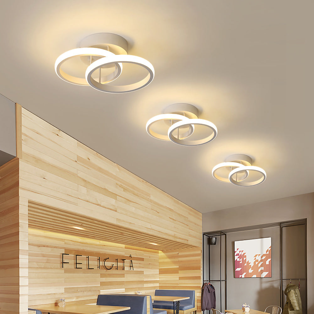 White Slim LED Ceiling Light
